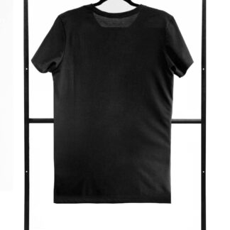 T-shirt men black XXL regular